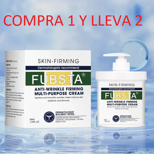 🌸𝙁𝙪𝙗𝙨𝙩𝙖®  COMPRA 1 Y LLEVA 2                      CREMA AVANZADA REAFIRMANTE Y ANTIARRUGAS: RESTAURA LA ELASTICIDAD DE LA PIEL